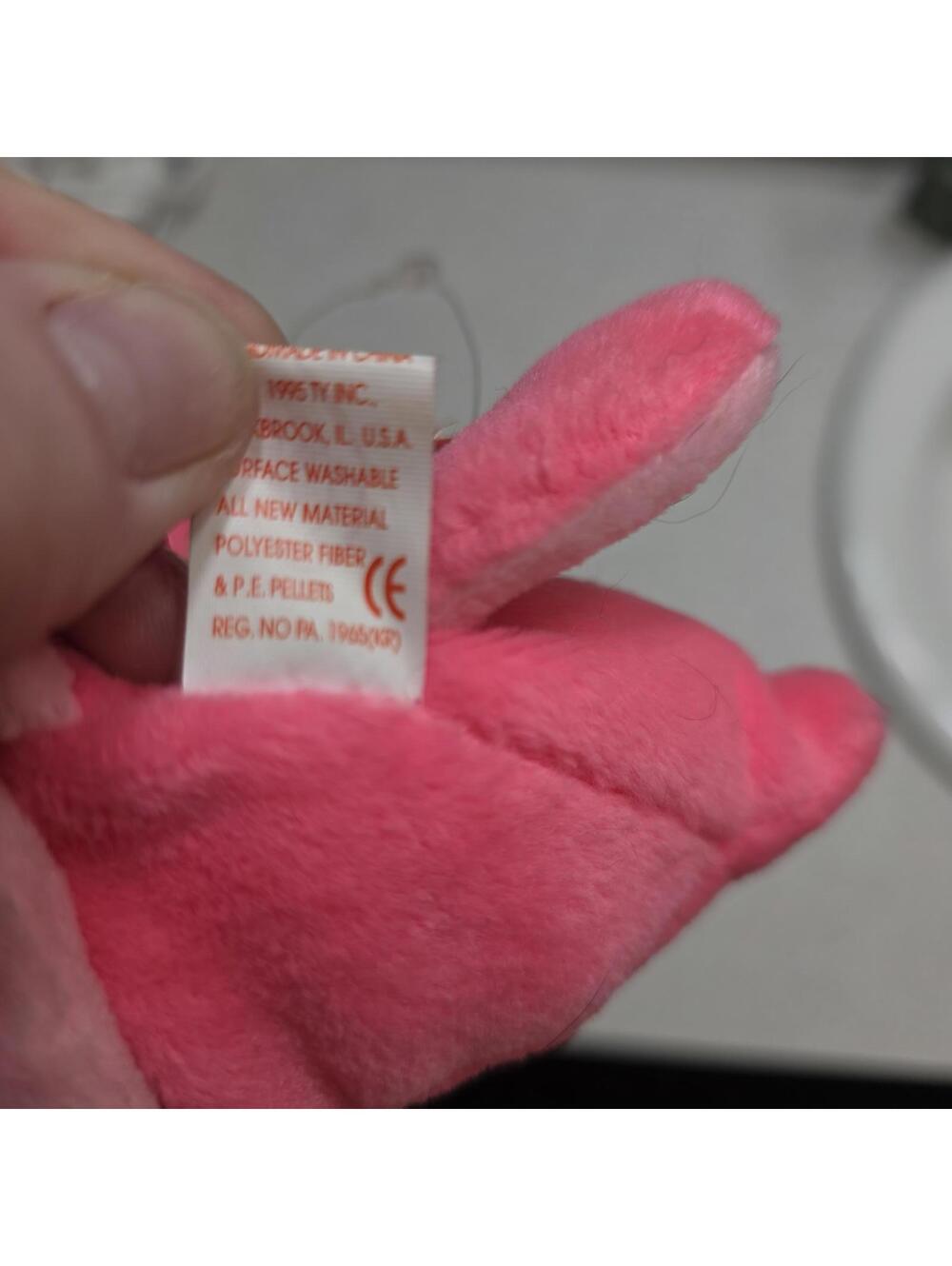 Ty Beanie Babies Pinky Flamingo - Picture 6 of 6